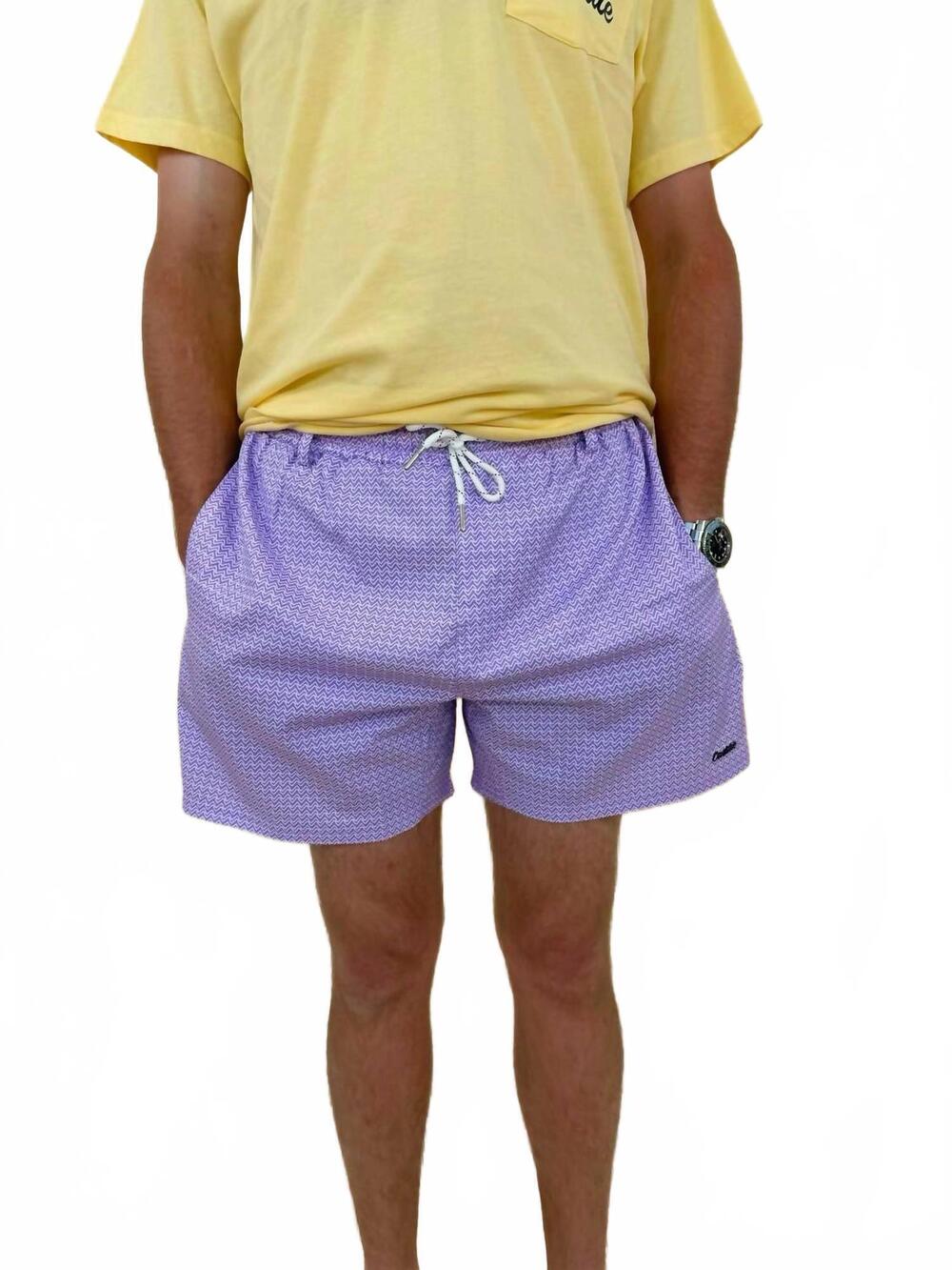 NEW FIELDSTONE caddie putter shorts in purple